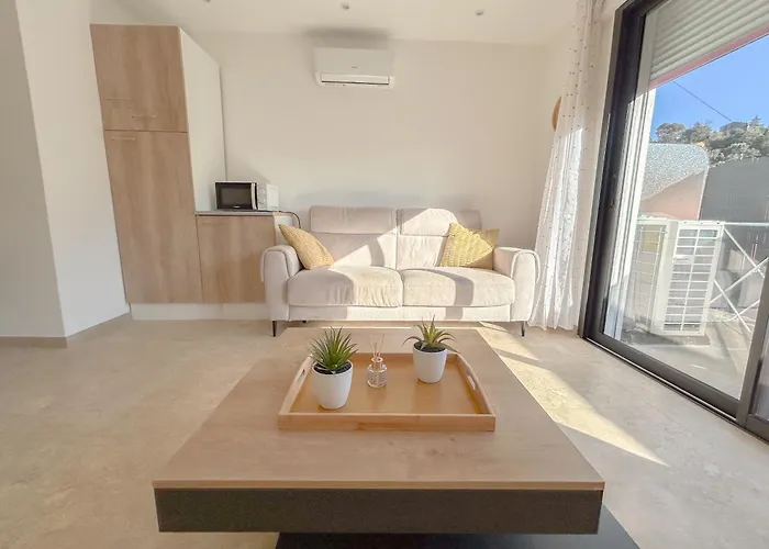 Climatisée Deux Terrasse Parking, Raphael Apartamento *