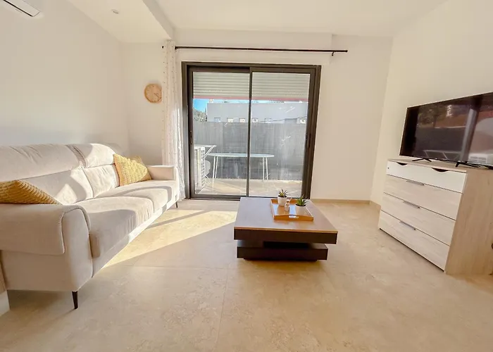 Climatisée Deux Terrasse Parking, Raphael Apartamento *